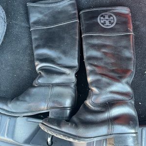 Pre loved Tory Burch leather riding boots
